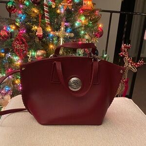 Elegant Maroon Shoulder Bag